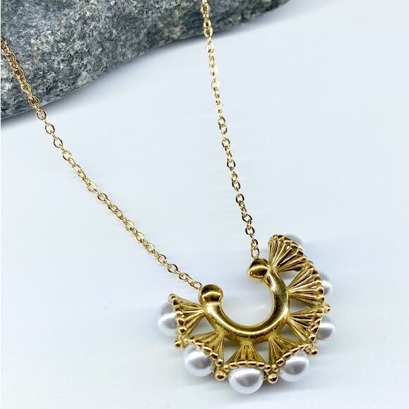 NEW Hidden Pearl Layering Necklace - Picture 10 of 16